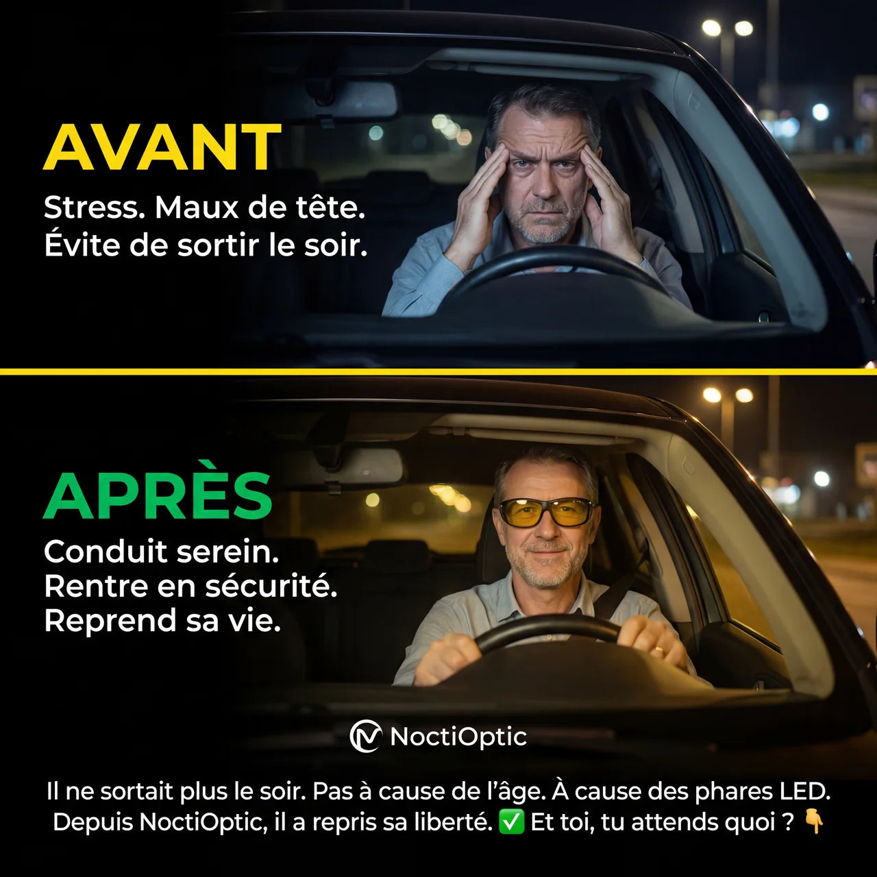 NoctiOptic™ - Dites adieu aux phares agressifs