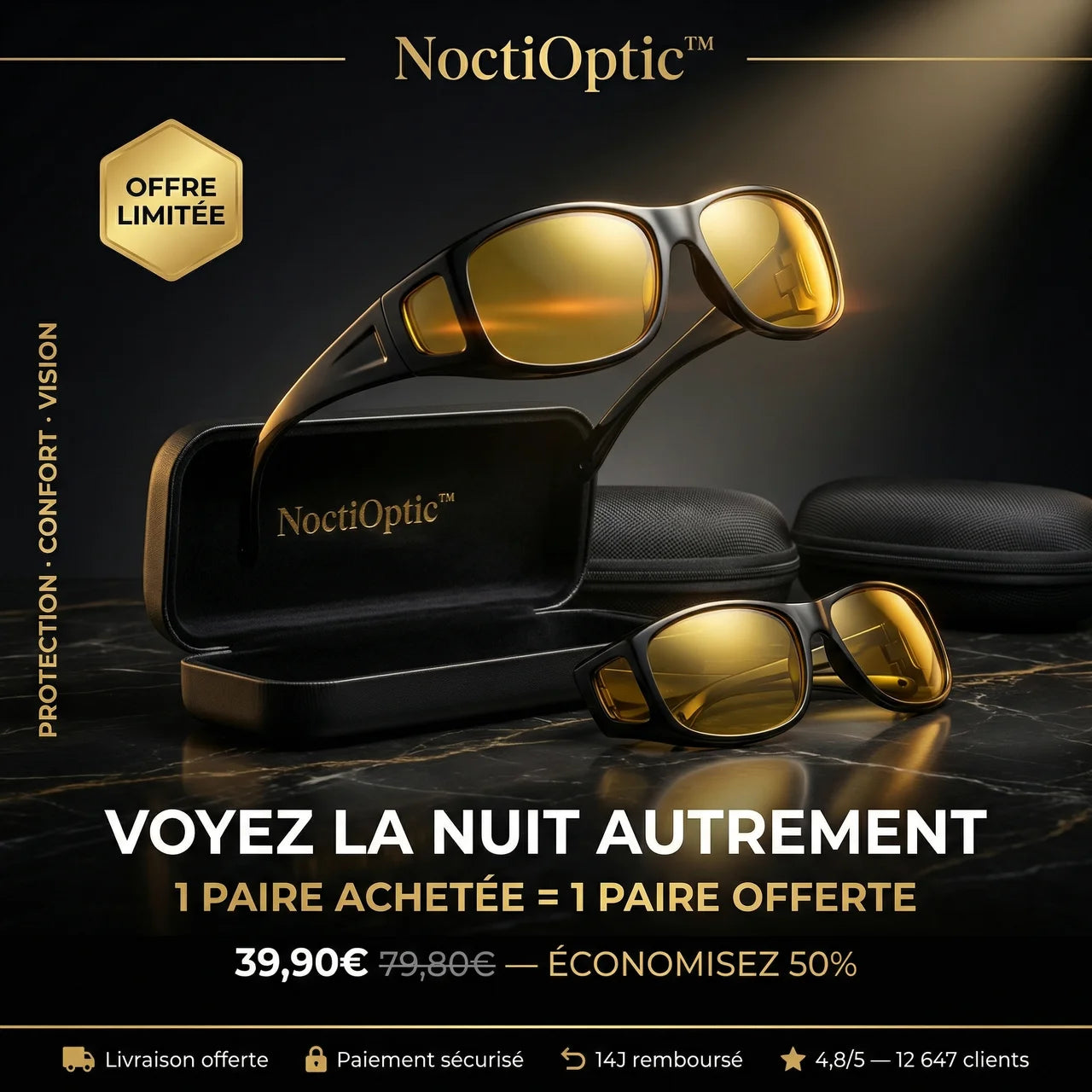 NoctiOptic™ - Dites adieu aux phares agressifs